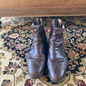 Tucci Wing Tip Boots and Half Chaps